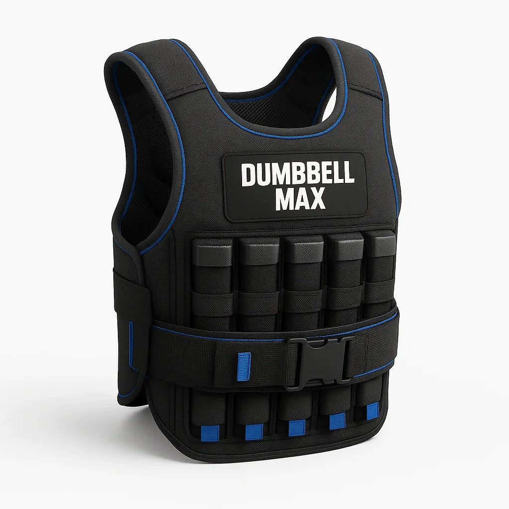 Colete de Peso Ajustável - Dumbbell Max™